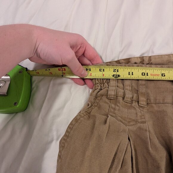 Gitano Brown Cinched Waist Pants - Picture 8 of 9